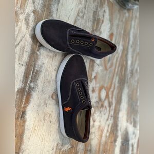 Boys Ralph Lauren Slip On Sneakers (5)